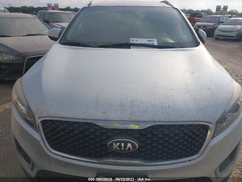 2016 KIA SORENTO LX - 5XYPG4A30GG063677