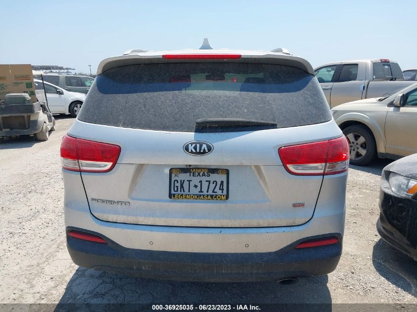 2016 KIA SORENTO LX - 5XYPG4A30GG063677