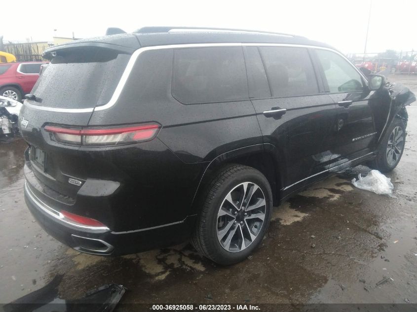 2021 JEEP GRAND CHEROKEE L OVERLAND - 1C4RJKDG4M8120625