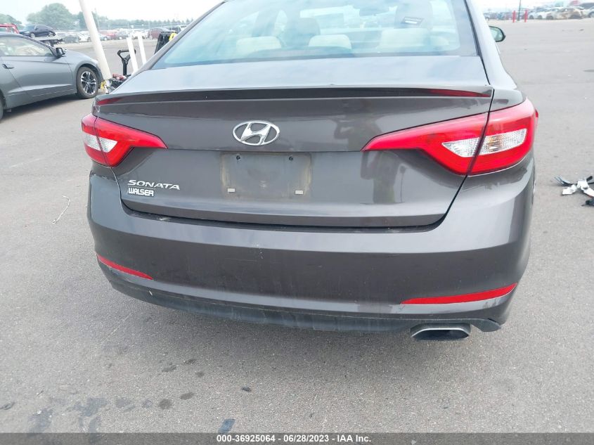 2015 HYUNDAI SONATA 2.4L SE - 5NPE24AF8FH036069