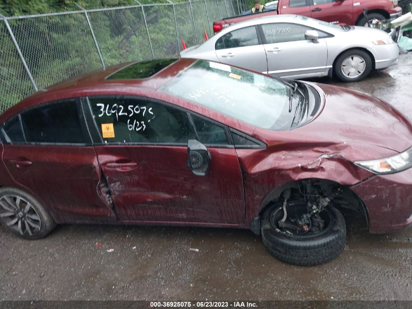 2014 HONDA CIVIC SEDAN EX-L - 19XFB2F99EE078944