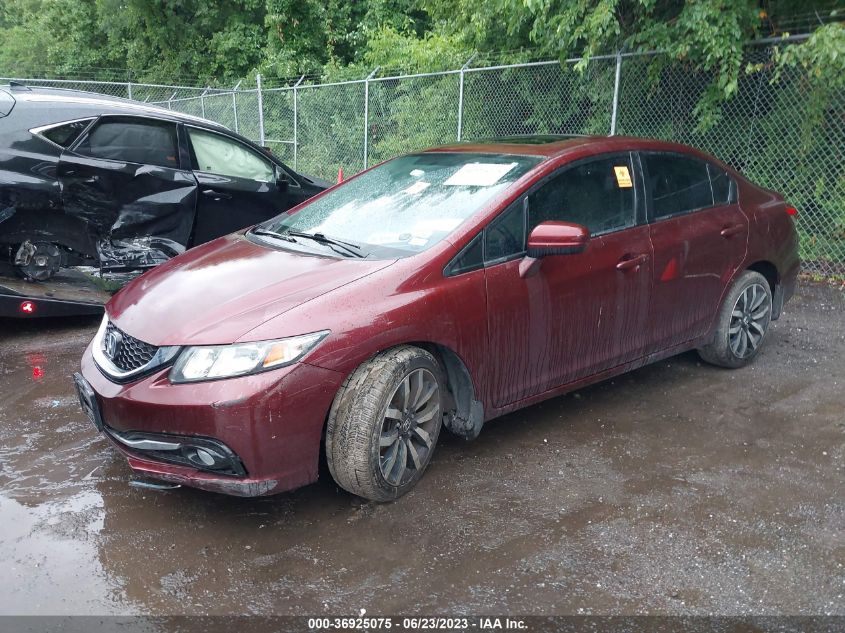 2014 HONDA CIVIC SEDAN EX-L - 19XFB2F99EE078944