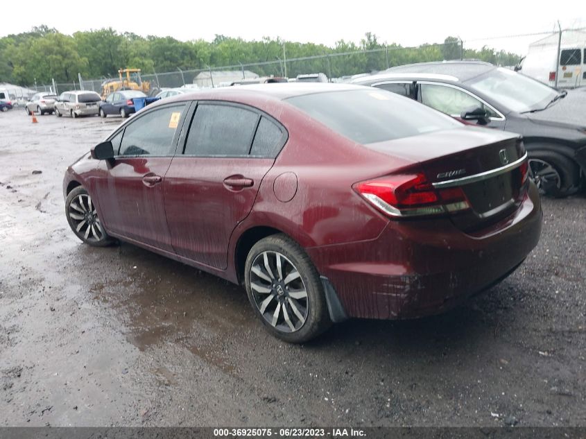 2014 HONDA CIVIC SEDAN EX-L - 19XFB2F99EE078944