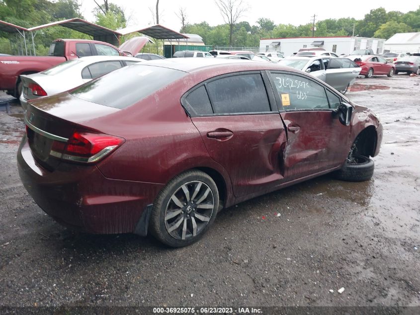 2014 HONDA CIVIC SEDAN EX-L - 19XFB2F99EE078944