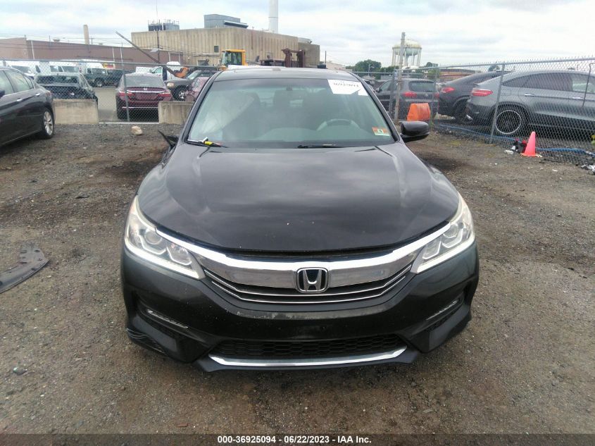 2017 HONDA ACCORD SEDAN EX-L V6 - 1HGCR3F81HA009802