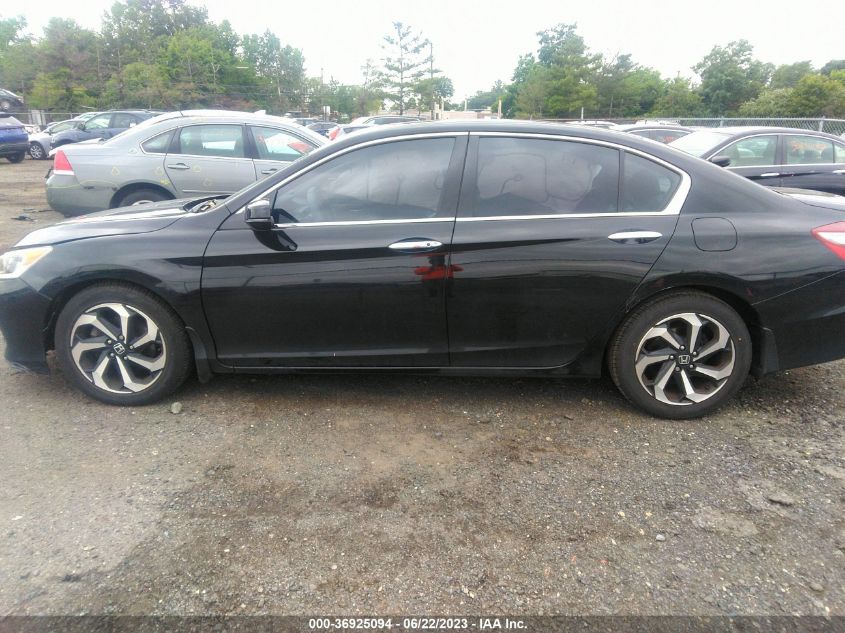 2017 HONDA ACCORD SEDAN EX-L V6 - 1HGCR3F81HA009802
