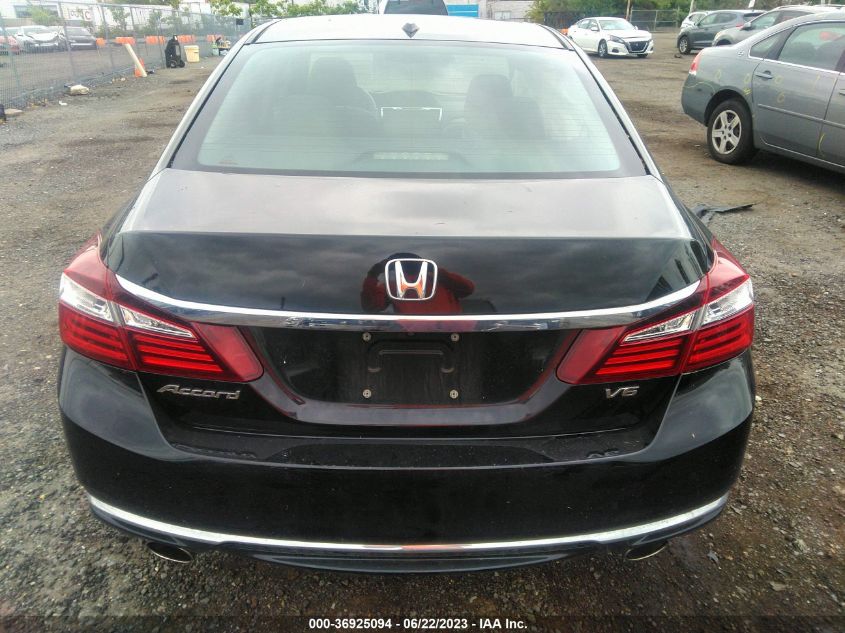 2017 HONDA ACCORD SEDAN EX-L V6 - 1HGCR3F81HA009802