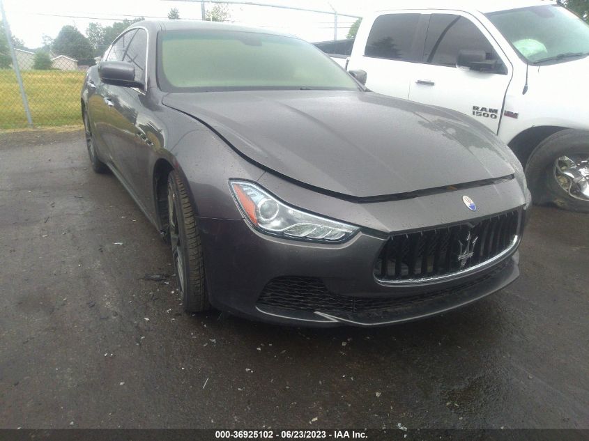 2015 MASERATI GHIBLI S Q4 - ZAM57RTA7F1129992