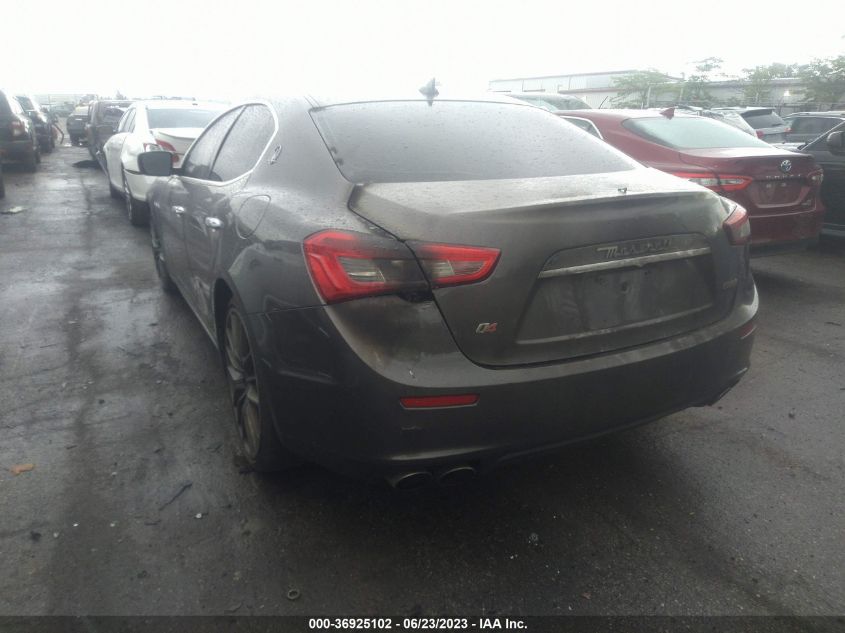 2015 MASERATI GHIBLI S Q4 - ZAM57RTA7F1129992