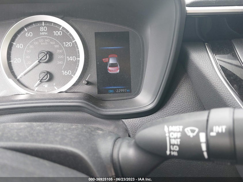 VIN JTDEPMAE3NJ203145 2022 TOYOTA COROLLA LE