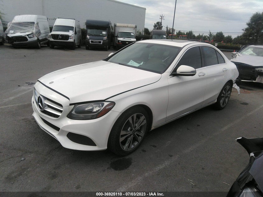 VIN 55SWF4JB1JU239333 2018 MERCEDES-BENZ C-CLASS C 300