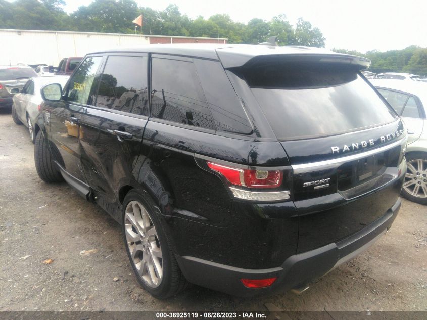 2015 LAND ROVER RANGE ROVER SPORT SC - SALWR2VF3FA625481