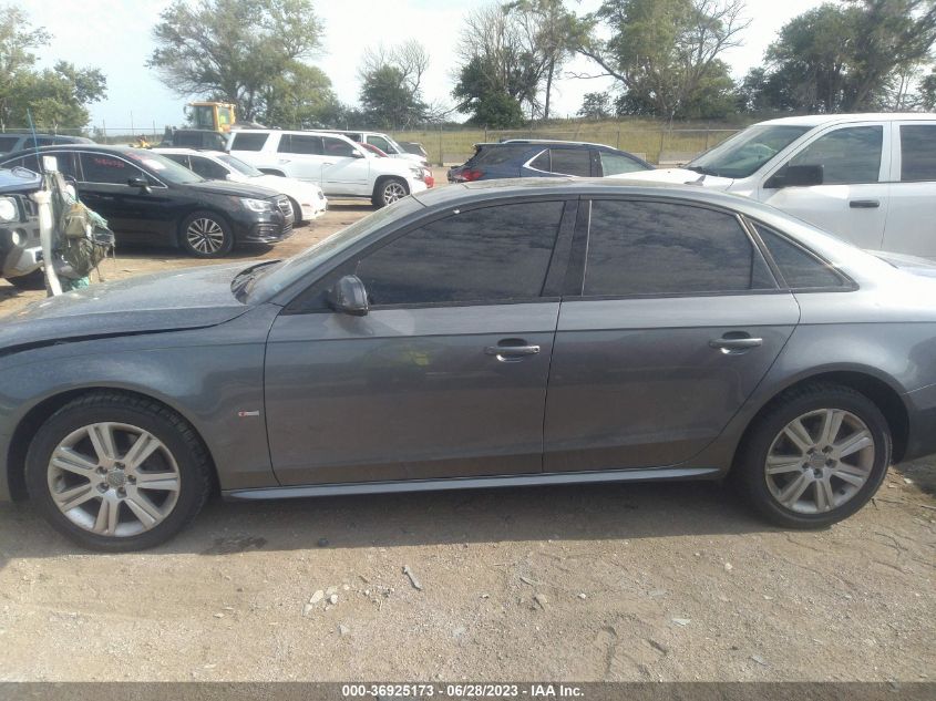 2016 AUDI A4 PREMIUM - WAUBFAFL6GN012520