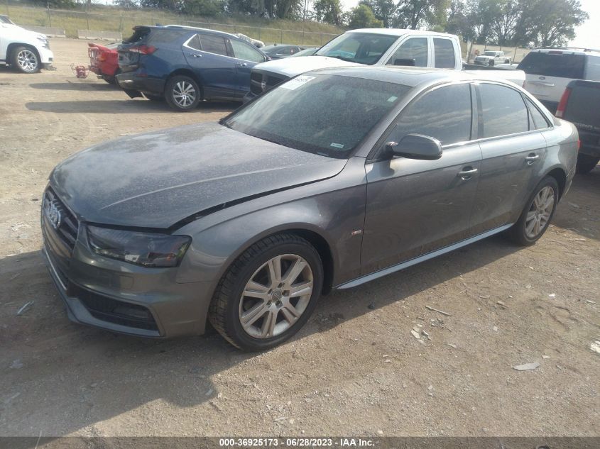 2016 AUDI A4 PREMIUM - WAUBFAFL6GN012520