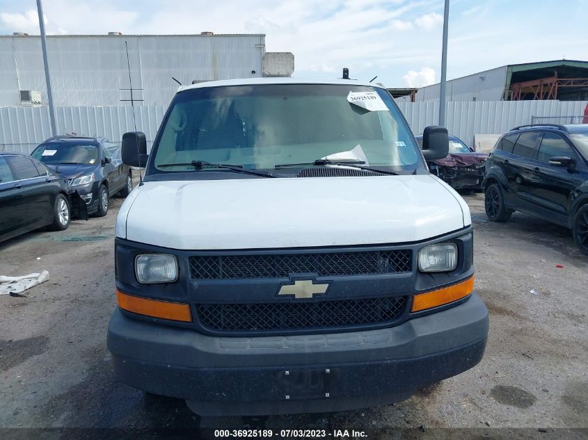 2014 CHEVROLET EXPRESS CARGO VAN - 1GCZGUCG2E1211382
