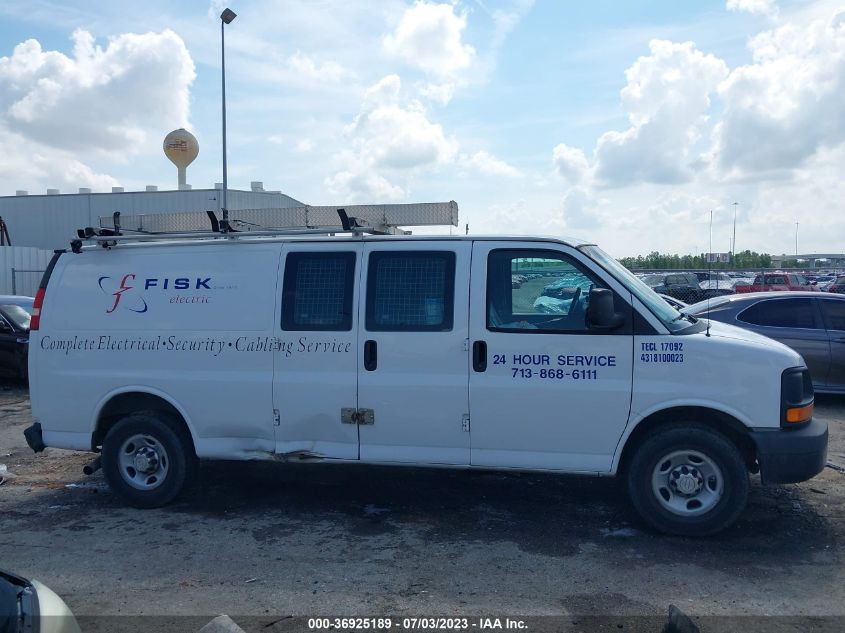 2014 CHEVROLET EXPRESS CARGO VAN - 1GCZGUCG2E1211382