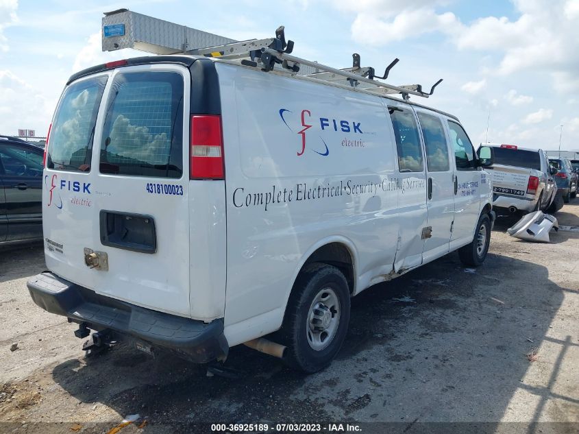 2014 CHEVROLET EXPRESS CARGO VAN - 1GCZGUCG2E1211382