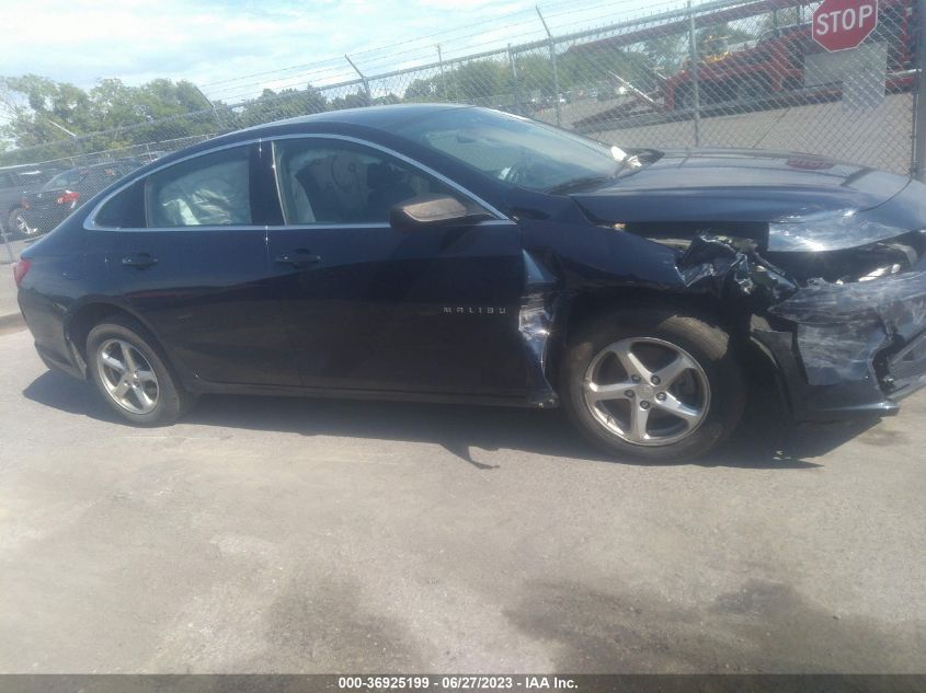2018 CHEVROLET MALIBU LS - 1G1ZC5ST0JF169171
