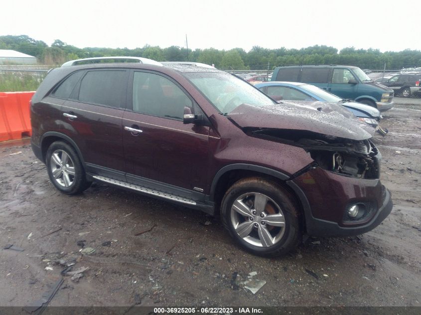 2013 KIA SORENTO EX - 5XYKUDA26DG387786