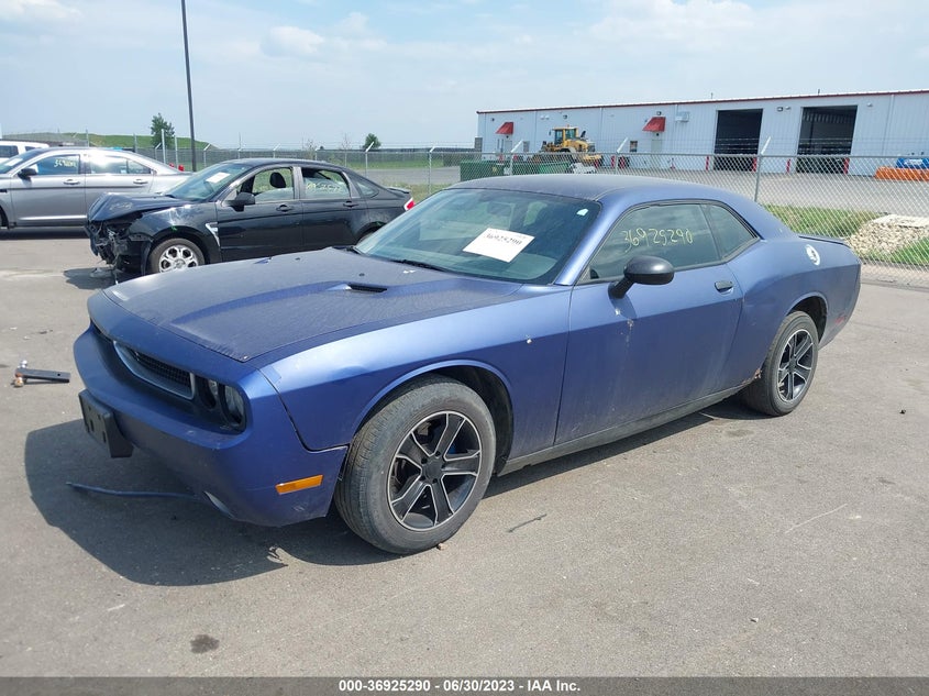 2012 DODGE CHALLENGER VIN: 2C3CDYAG8CH131466