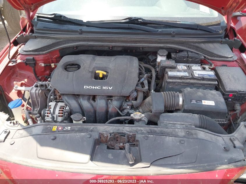2017 HYUNDAI ELANTRA SE - KMHD74LF8HU371783