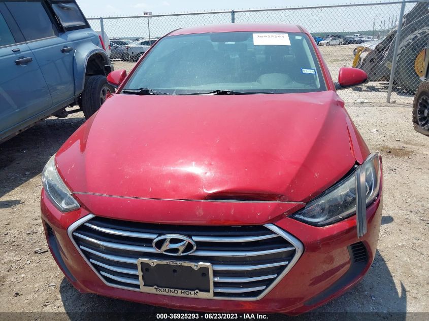 2017 HYUNDAI ELANTRA SE - KMHD74LF8HU371783