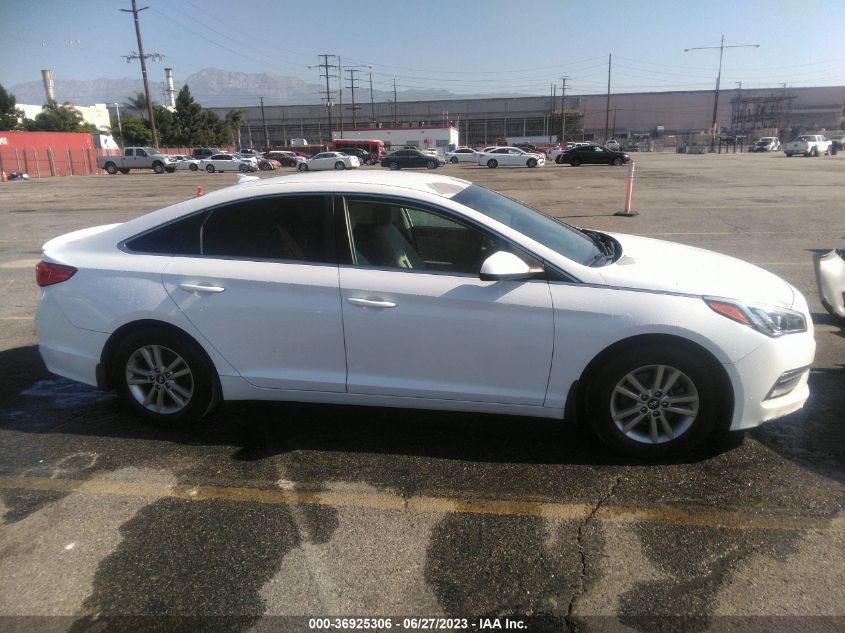 2015 HYUNDAI SONATA 2.4L SE - 5NPE24AF8FH146412