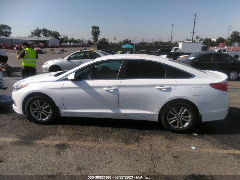 2015 HYUNDAI SONATA 2.4L SE - 5NPE24AF8FH146412