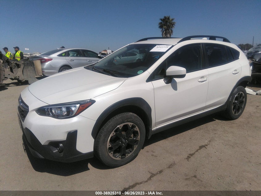 VIN JF2GTAPC6M8266594 2021 SUBARU CROSSTREK PREMIUM