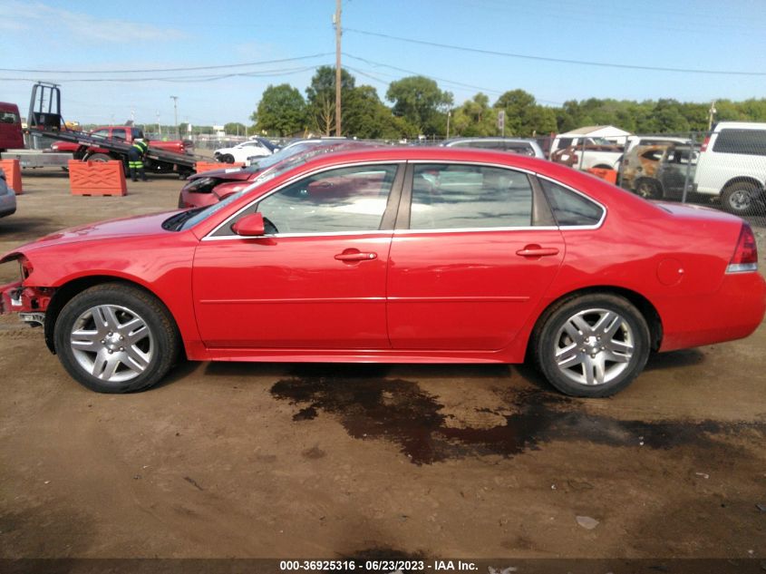 2013 CHEVROLET IMPALA LT - 2G1WG5E35D1248091