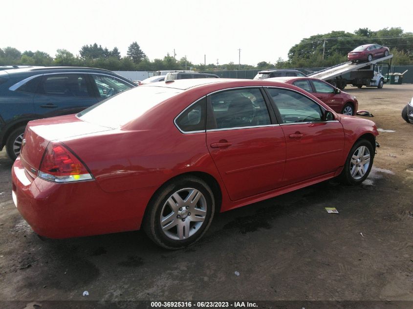 2013 CHEVROLET IMPALA LT - 2G1WG5E35D1248091