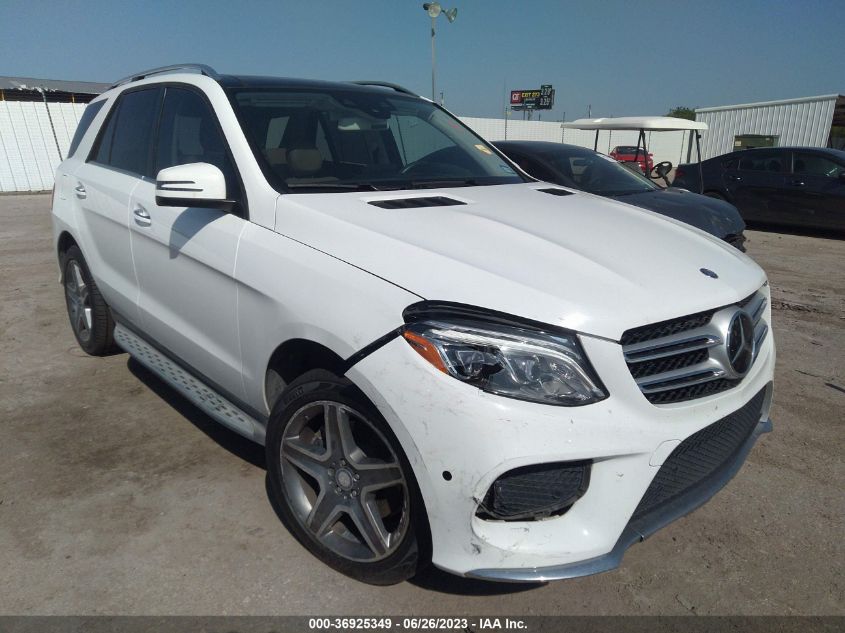 2017 MERCEDES-BENZ GLE GLE 350 - 4JGDA5JB2HA852878