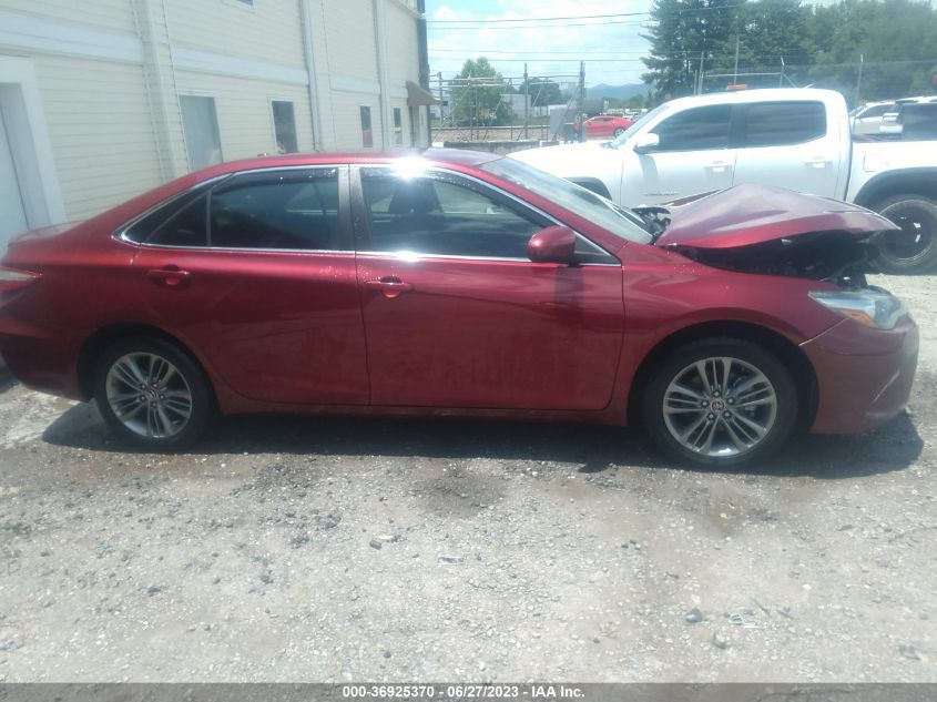 2016 TOYOTA CAMRY XLE/SE/LE/XSE - 4T1BF1FK9GU563942