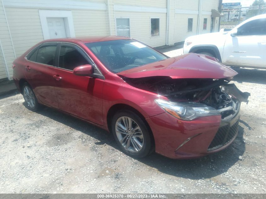 2016 TOYOTA CAMRY XLE/SE/LE/XSE - 4T1BF1FK9GU563942