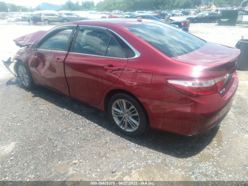 2016 TOYOTA CAMRY XLE/SE/LE/XSE - 4T1BF1FK9GU563942