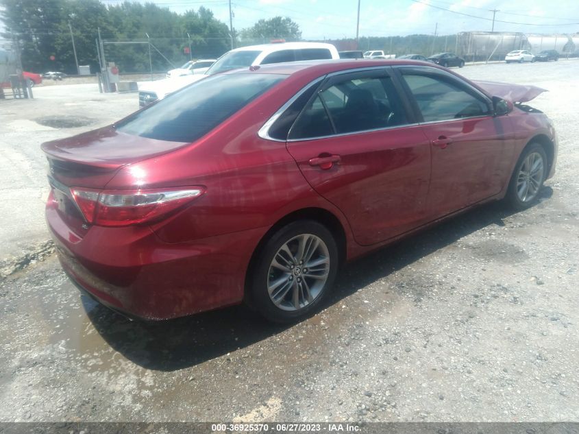 2016 TOYOTA CAMRY XLE/SE/LE/XSE - 4T1BF1FK9GU563942