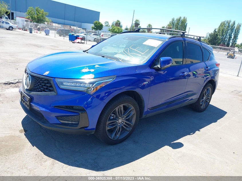 VIN 5J8TC2H63ML028874 2021 ACURA RDX W/A-SPEC PACKAGE
