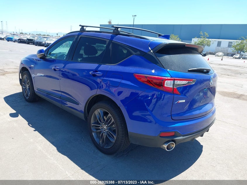 VIN 5J8TC2H63ML028874 2021 ACURA RDX W/A-SPEC PACKAGE
