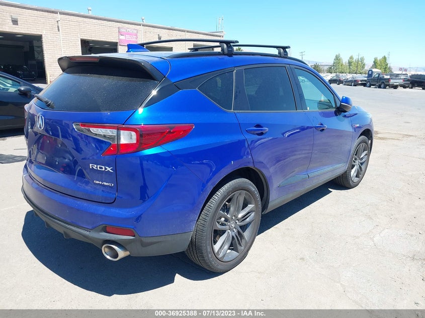 VIN 5J8TC2H63ML028874 2021 ACURA RDX W/A-SPEC PACKAGE