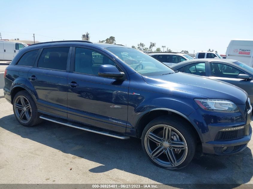 2014 AUDI Q7 3.0T S LINE PRESTIGE - WA1DGAFE2ED011033