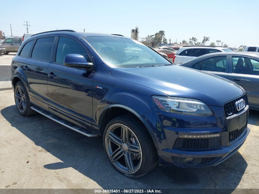 2014 AUDI Q7 3.0T S LINE PRESTIGE - WA1DGAFE2ED011033