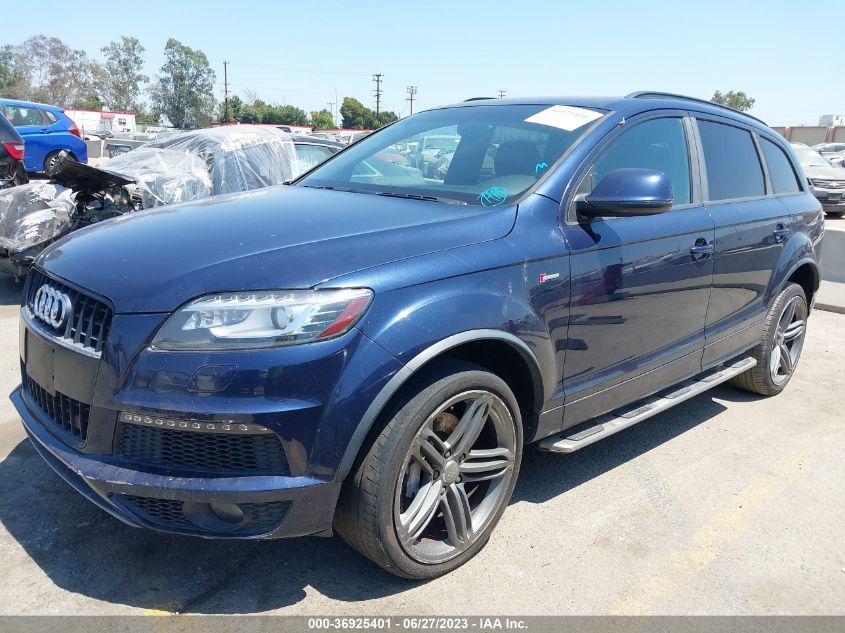 2014 AUDI Q7 3.0T S LINE PRESTIGE - WA1DGAFE2ED011033