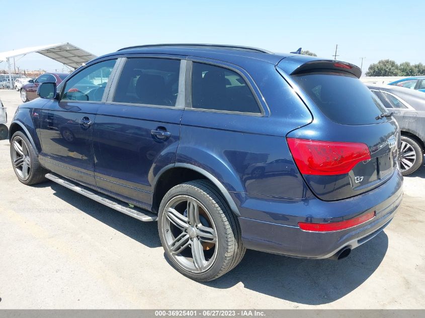 2014 AUDI Q7 3.0T S LINE PRESTIGE - WA1DGAFE2ED011033