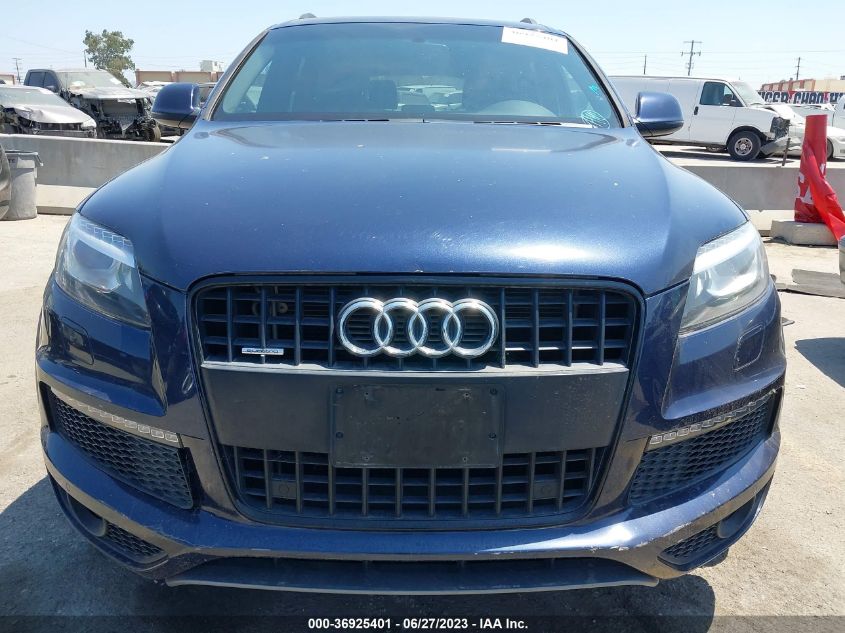 2014 AUDI Q7 3.0T S LINE PRESTIGE - WA1DGAFE2ED011033