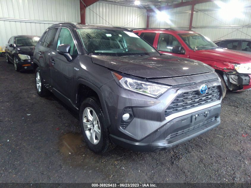 2021 TOYOTA RAV4 HYBRID XLE - 4T3RWRFV6MU045586