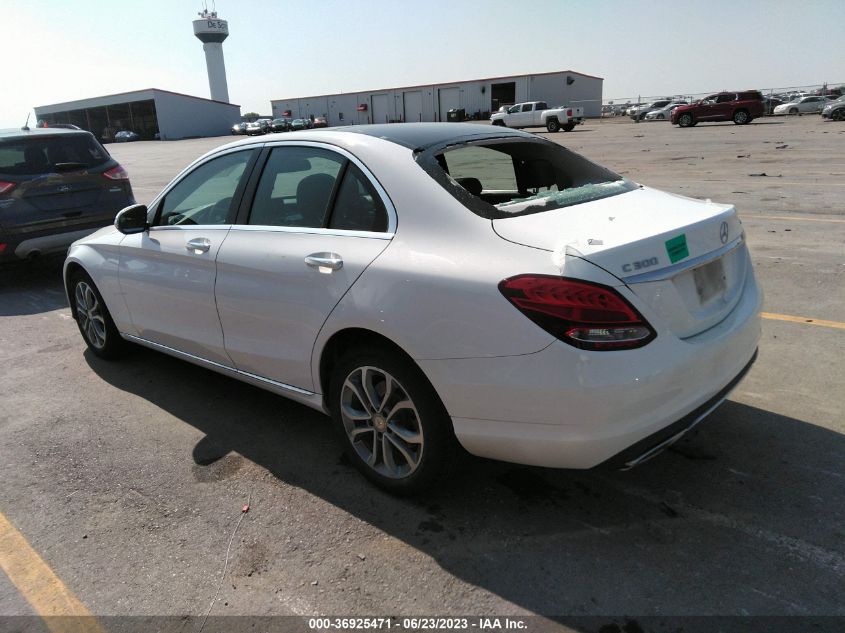 2017 MERCEDES-BENZ C-CLASS C 300 - 55SWF4KB0HU196239