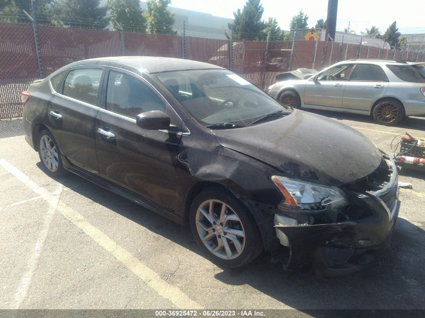 2013 NISSAN SENTRA SR - 3N1AB7AP9DL675814