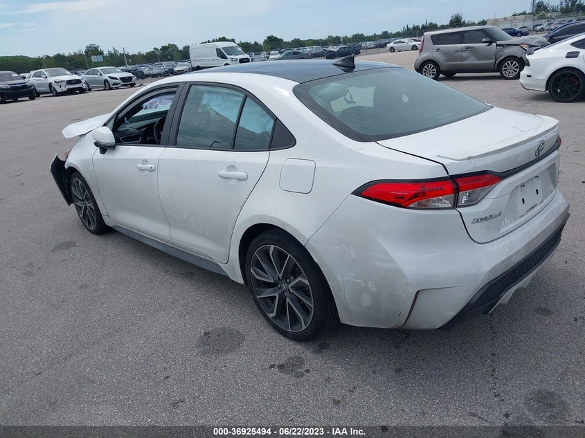 VIN 5YFS4MCE6MP087166 2021 TOYOTA COROLLA SE/NIGHTSHADE/APEX SE