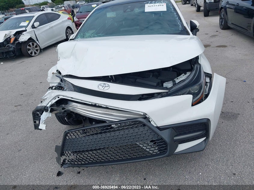 VIN 5YFS4MCE6MP087166 2021 TOYOTA COROLLA SE/NIGHTSHADE/APEX SE