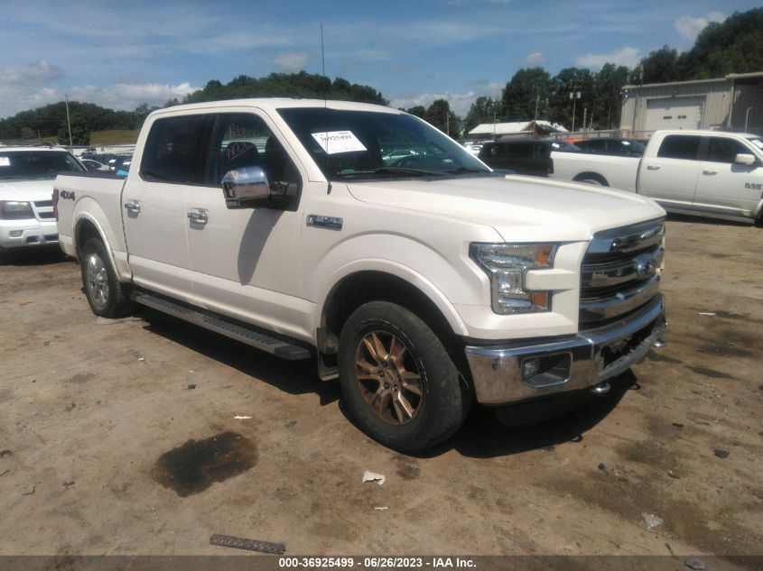 2015 FORD F-150 XLT/XL/LARIAT/PLATINUM - 1FTEW1EF1FFB31662